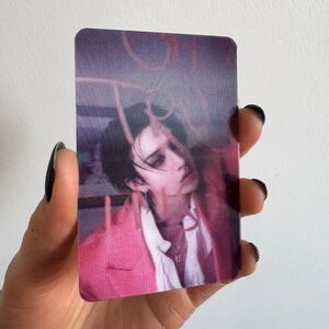 Stray Kids Bang Chan pink lenticular photocard Do It album